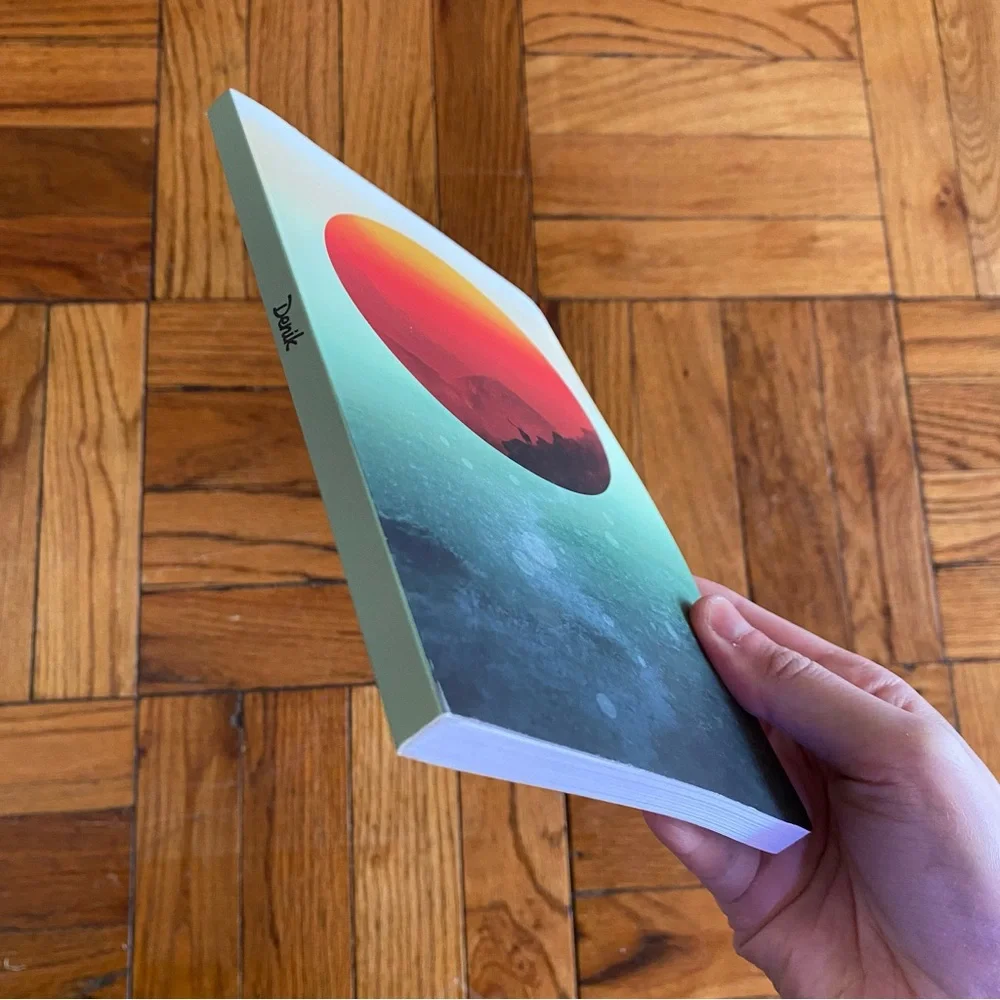 Artistic Bohemian Travel Cover Notebook with Lined Pages